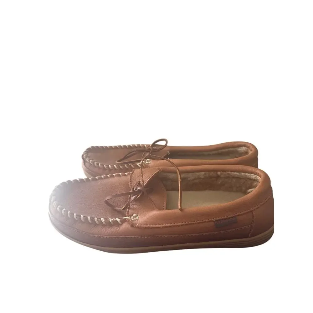 Dunham Chalet boat shoes in tan 11D
